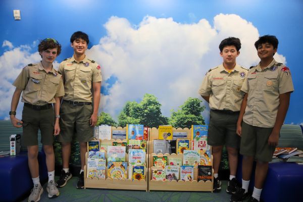 Texas BookShare Supports Aspiring Eagle Scout’s Youth Literacy Goals